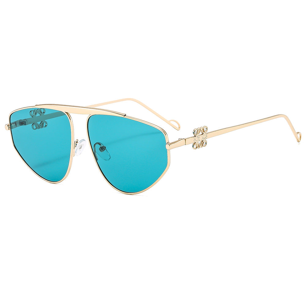 Luxe Aviator Sunglasses