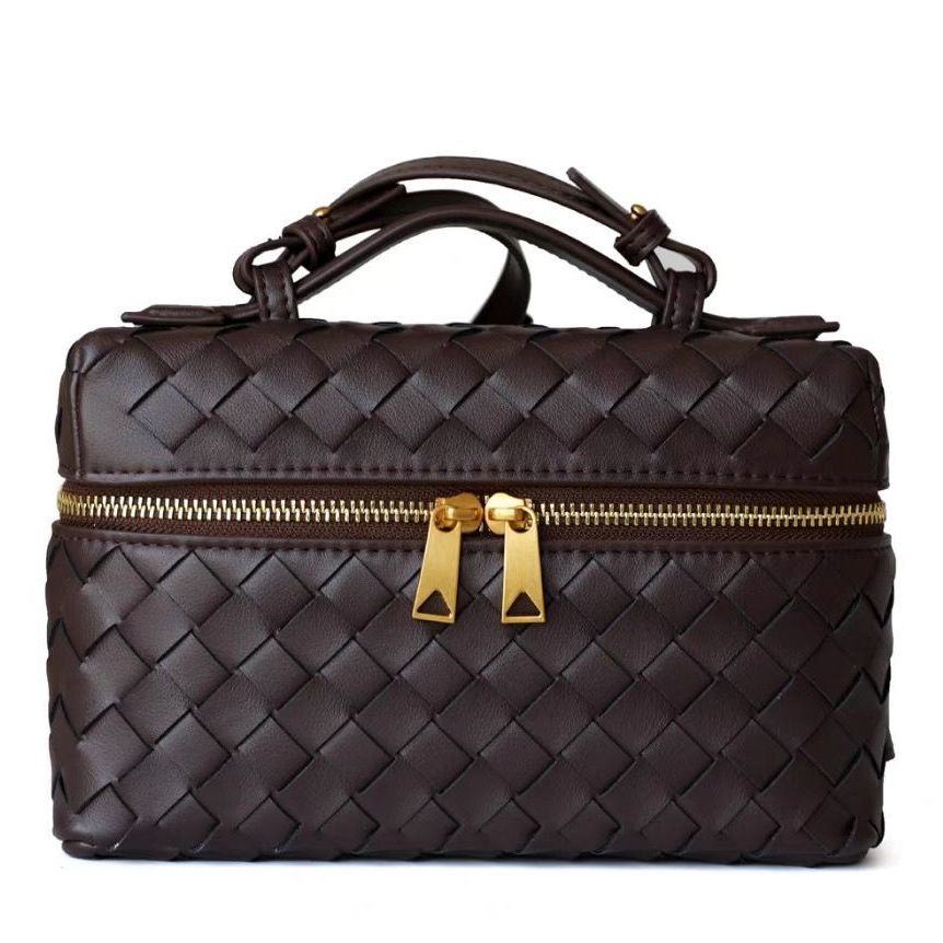 Luxe Woven Vanity Bag
