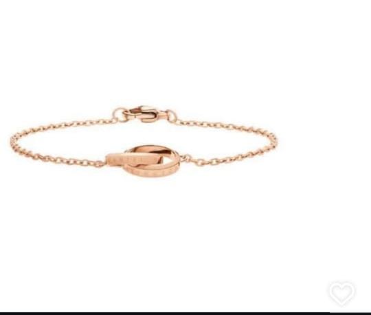 DW Double Ring Chain Bracelet