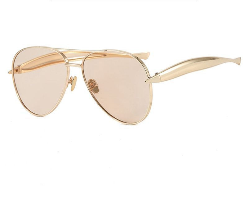 Luxe Classic Aviator Sunglasses