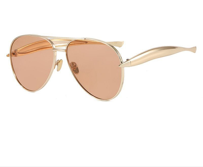 Luxe Classic Aviator Sunglasses